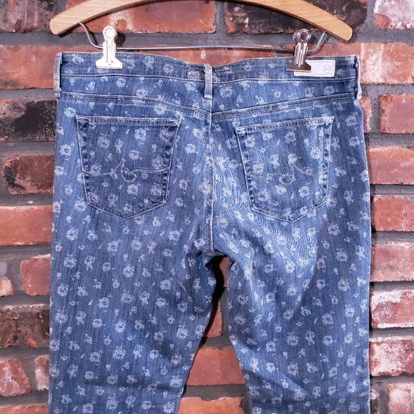 AG + Liberty Art Fabrics Floral Ankle Skinny Jeans - Picture 6 of 7